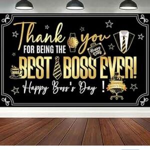 Happy Boss's Day Banner Backdrop 38”x60 aprox new